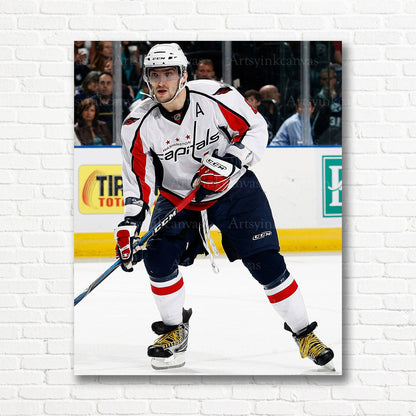 Alex Ovechkin alternate captain Capitals canvas print