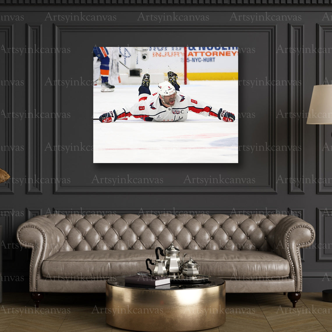 Alex Ovechkin museum-quality canvas print