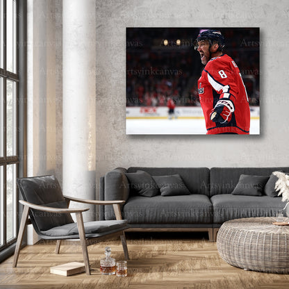 Washington Capitals hockey wall decor