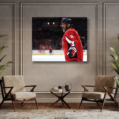 Alex Ovechkin collector canvas wall art