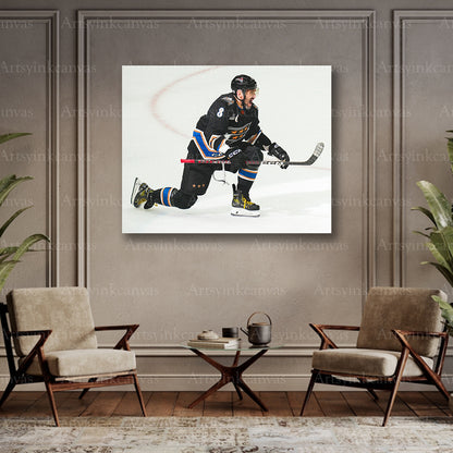 Alex Ovechkin hockey collector canvas art
