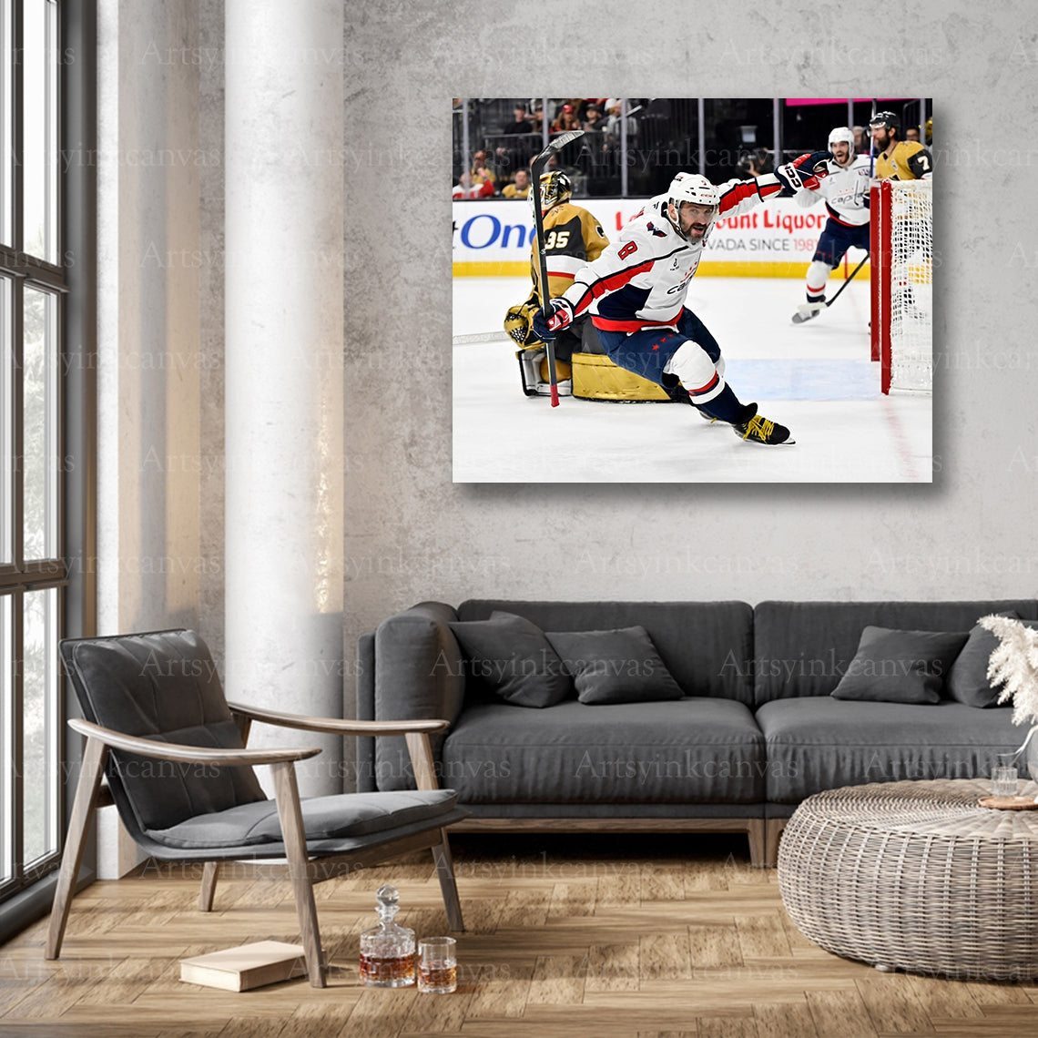 Washington Capitals November 17 2024 wall decor