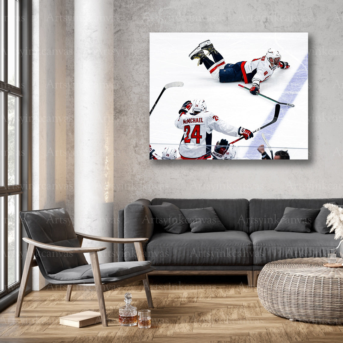 Washington Capitals Ovechkin assist wall decor