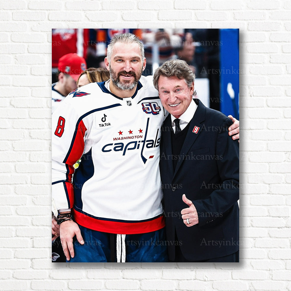Alex Ovechkin Washington Capitals canvas print