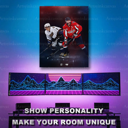 Alex Ovechkin career evolution artwork