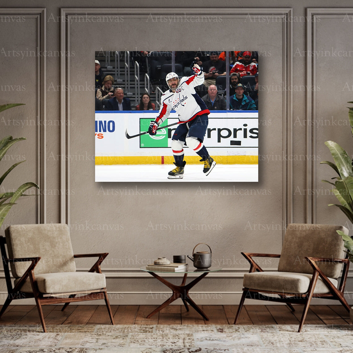 Washington Capitals collector canvas art