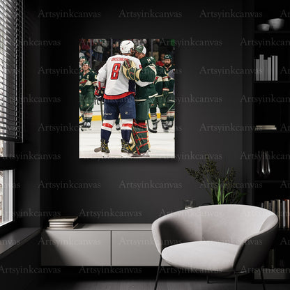 Alex Ovechkin Marc-Andre Fleury wall decor