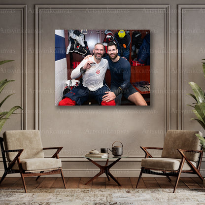 Capitals milestone collector canvas art