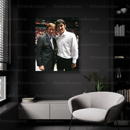 Ovechkin Gretzky collector wall decor