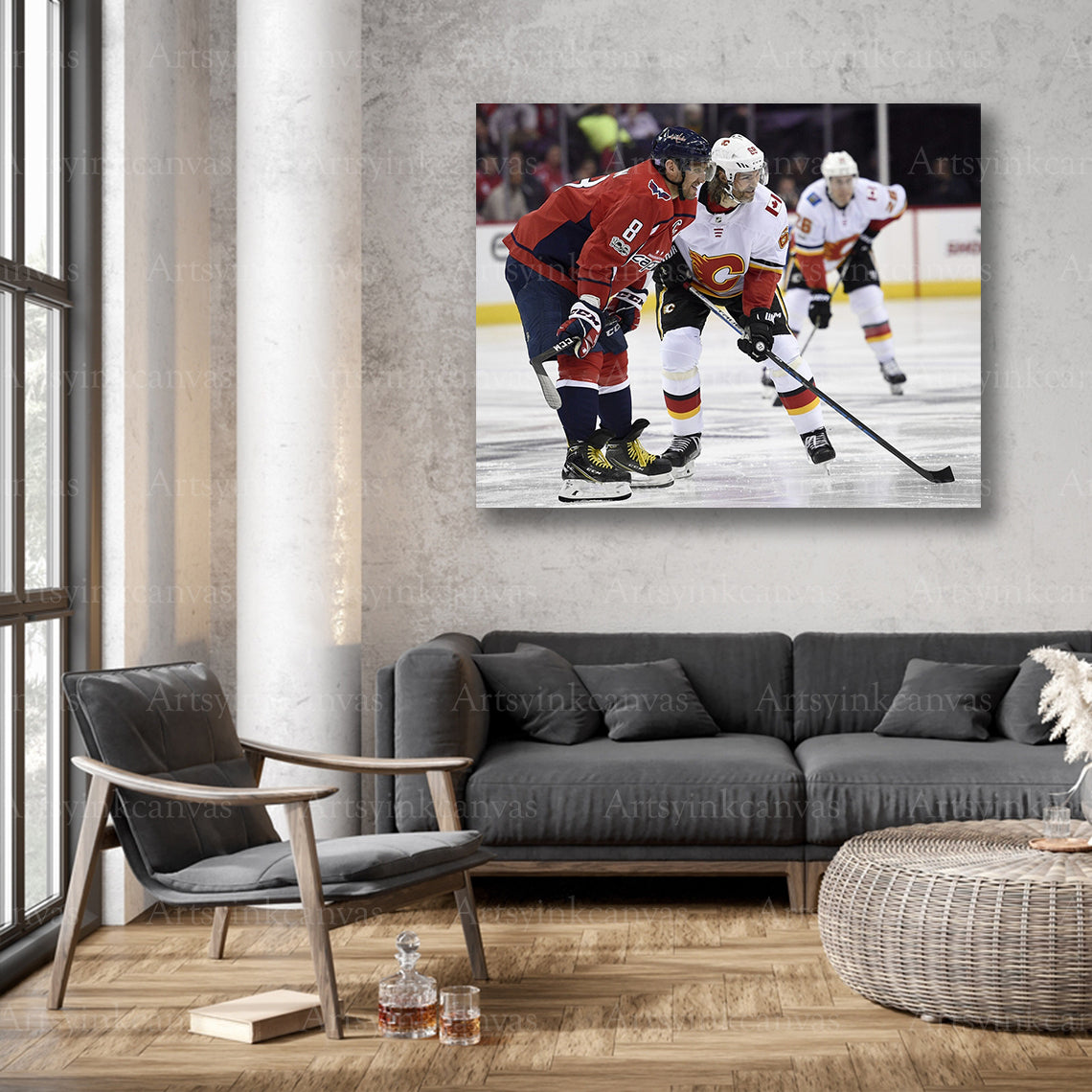 Alex Ovechkin Jaromir Jagr collector wall decor