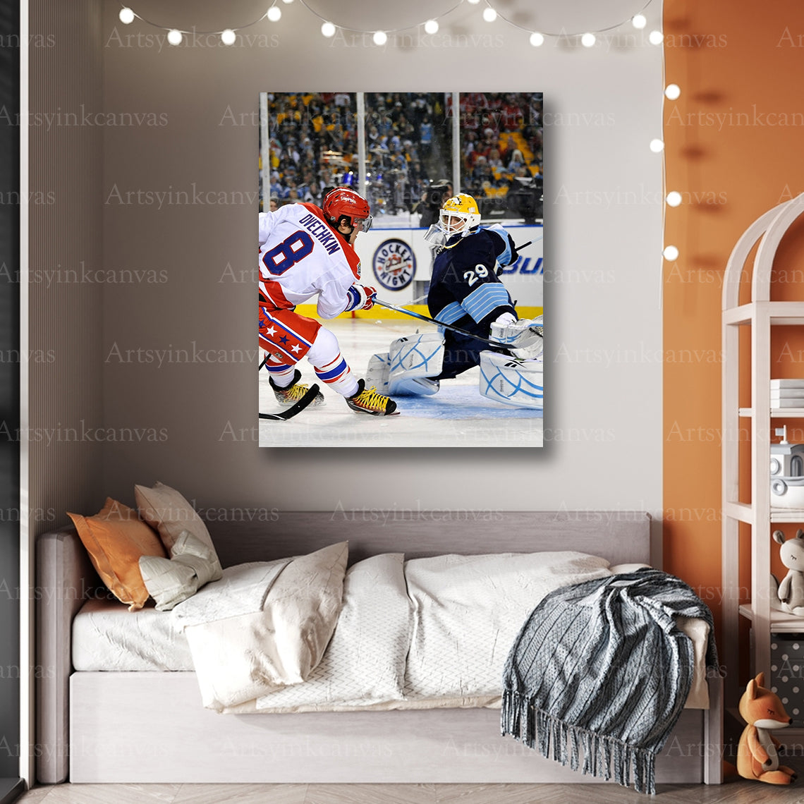 Premium 2011 NHL Winter Classic canvas print
