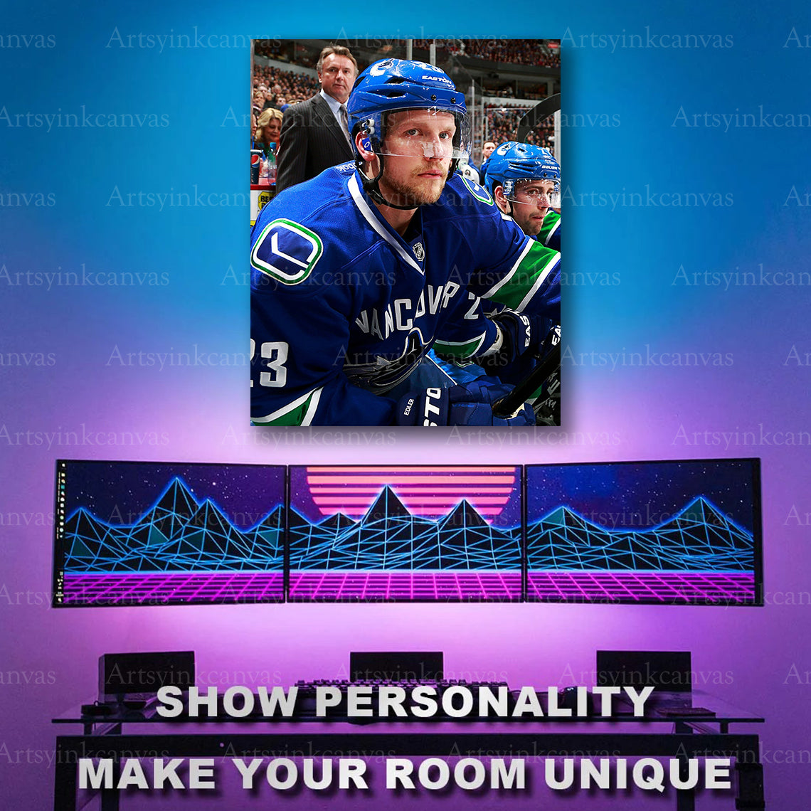 Alexander Edler Canucks artwork