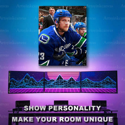 Alexander Edler Canucks artwork