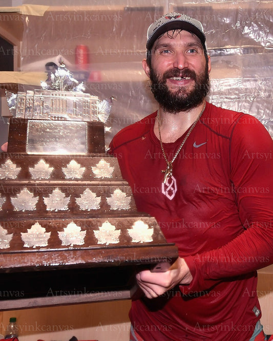 Alexander Ovechkin 2018 Conn Smythe Winner canvas wall art