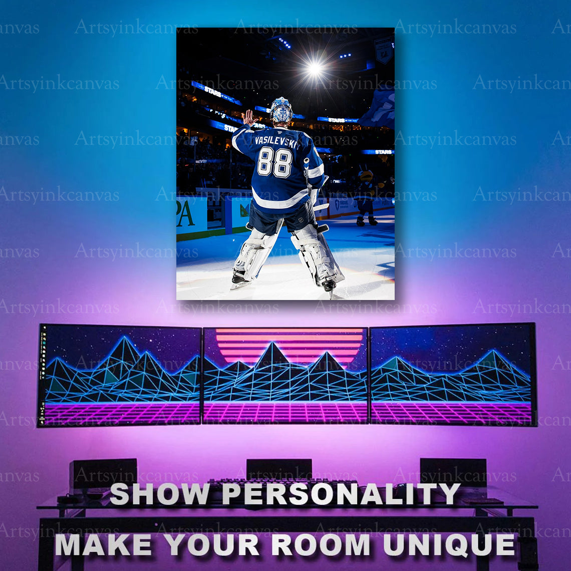 Andrei Vasilevskiy hockey fan appreciation artwork