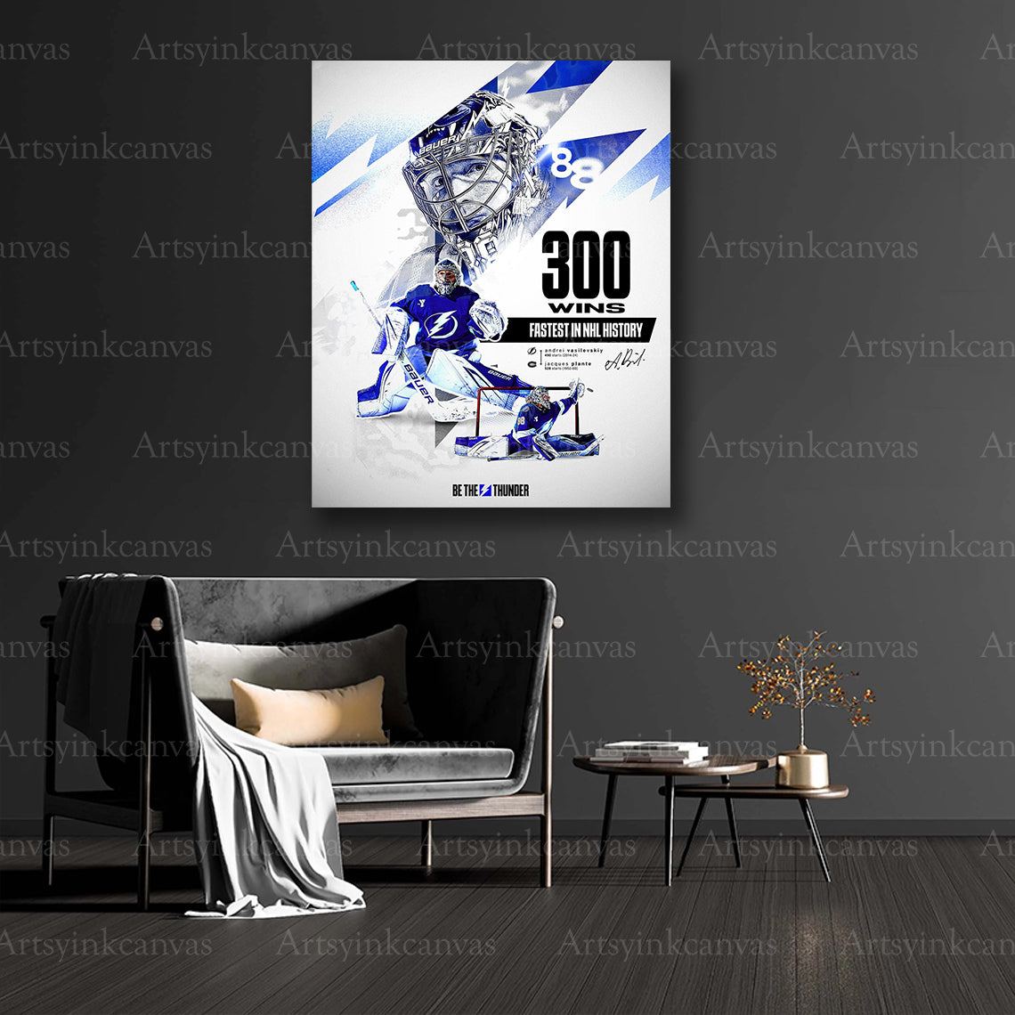 Andrei Vasilevskiy milestone collector canvas art