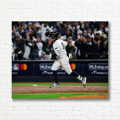 Anthony Volpe Yankees World Series canvas print