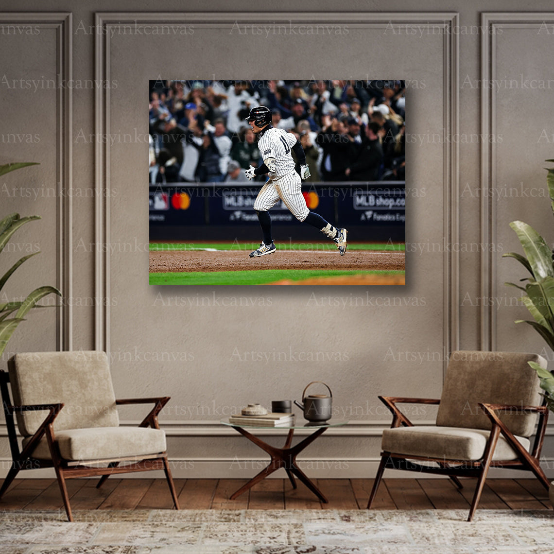 Anthony Volpe collector baseball canvas