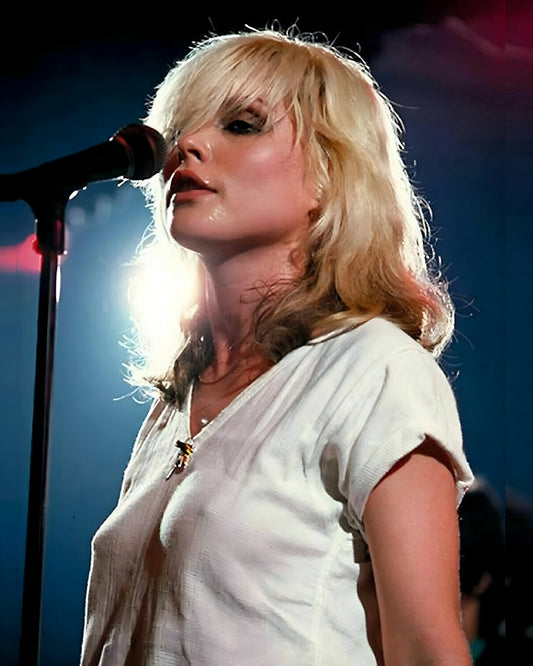 Blondie Debbie Harry legendary music canvas wall art