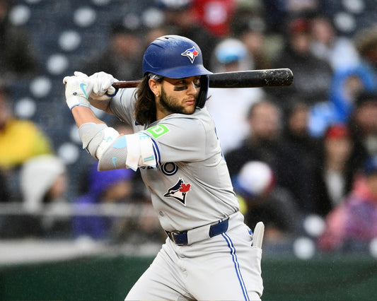 Bo Bichette batting stance canvas wall art