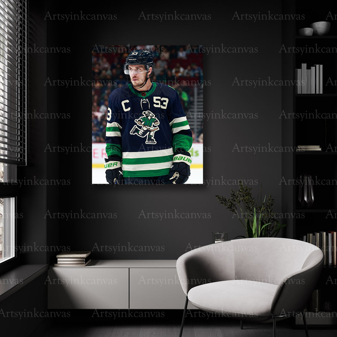 Vancouver Canucks Reverse Retro wall decor