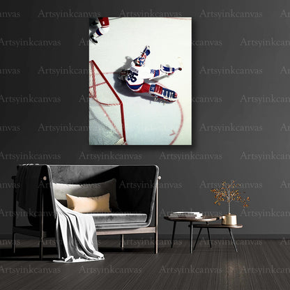 Bob Essensa hockey legend collector canvas