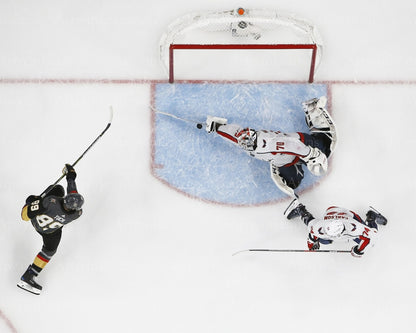 Braden Holtby The Save 2018 Playoffs canvas wall art