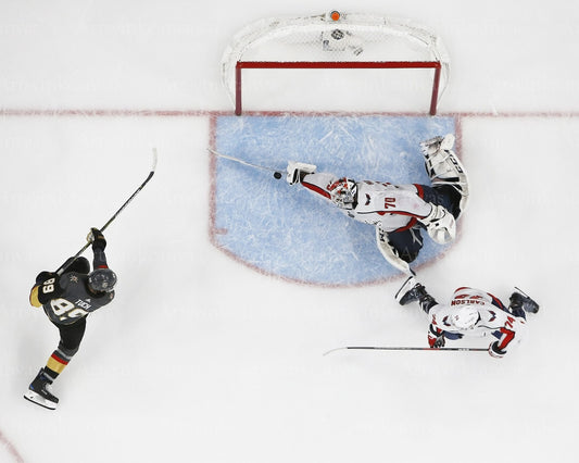 Braden Holtby The Save 2018 Playoffs canvas wall art