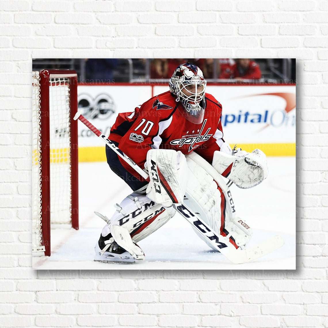 Braden Holtby goaltender artwork