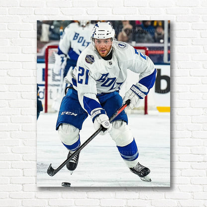 Brayden Point Tampa Bay Lightning Stadium Series canvas print