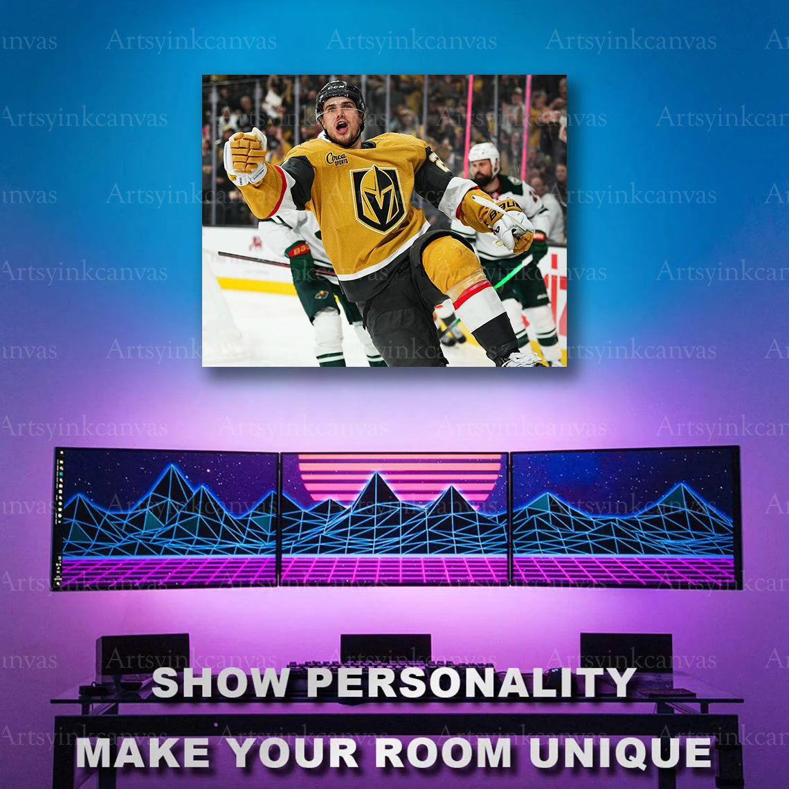 Vegas Golden Knights Brett Howden artwork