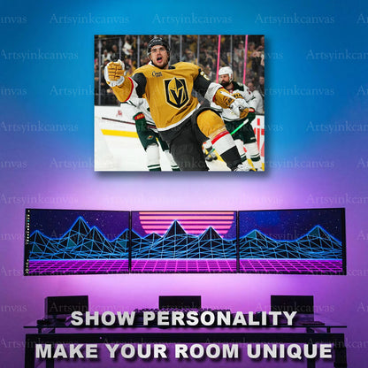 Vegas Golden Knights Brett Howden artwork