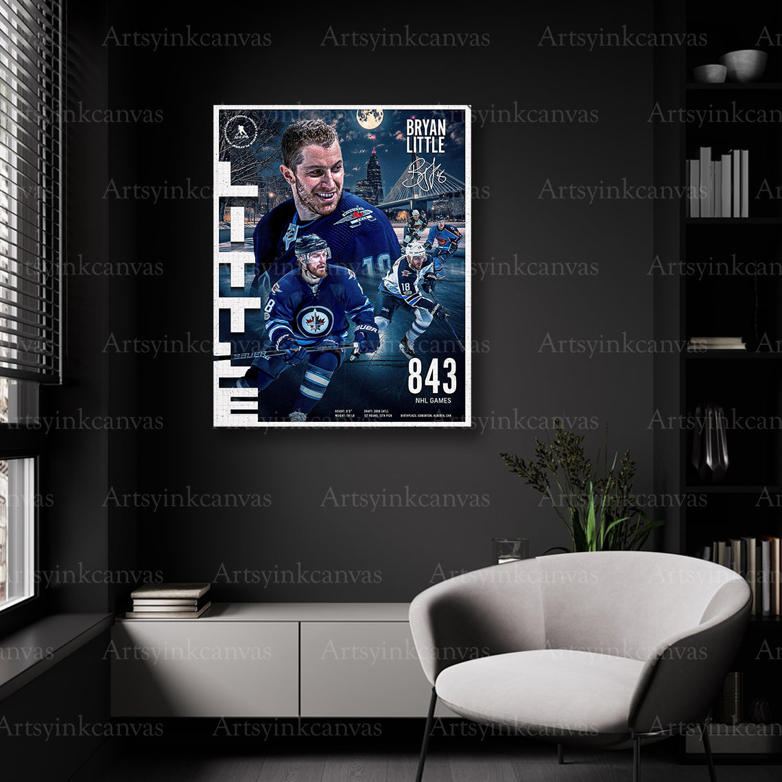 Bryan Little retirement celebration wall decor