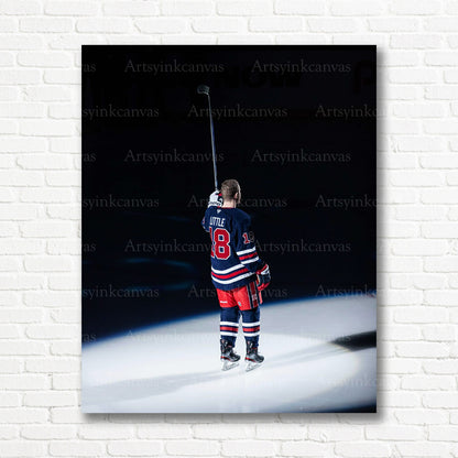 Bryan Little Jets fan appreciation canvas print