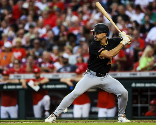 Bryan Reynolds at bat stance canvas wall art