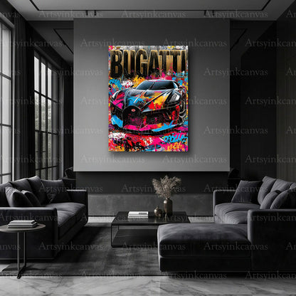 Bugatti Centodieci luxury automotive artwork