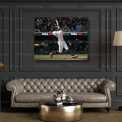 Premium Carlos Correa Minnesota Twins canvas art
