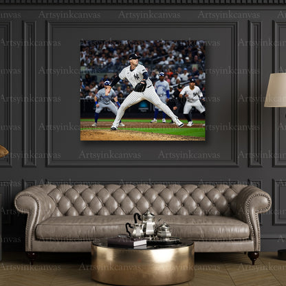 Premium Clay Holmes Yankees canvas wall art