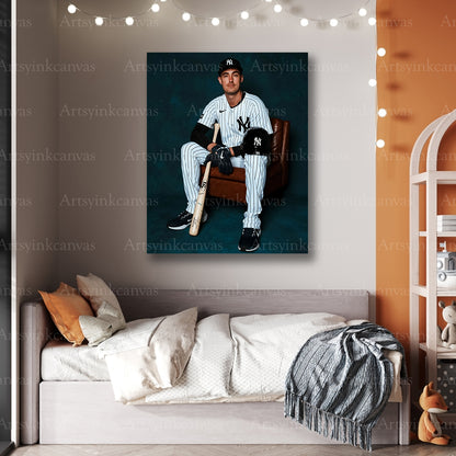 Premium Cody Bellinger Yankees canvas art