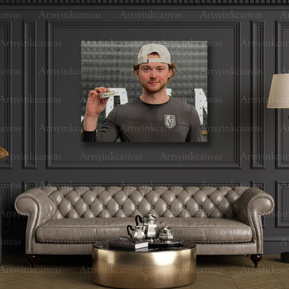 Premium Cole Schwindt first goal canvas print