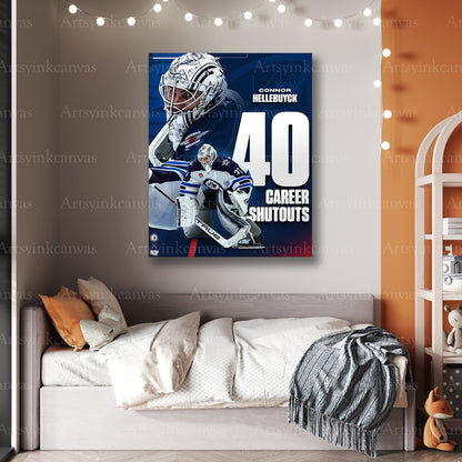 Premium Winnipeg Jets hockey canvas art