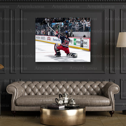 Premium Winnipeg Jets hockey canvas art