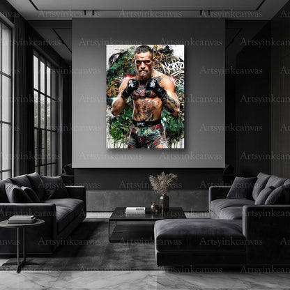Conor McGregor wild instinct artwork