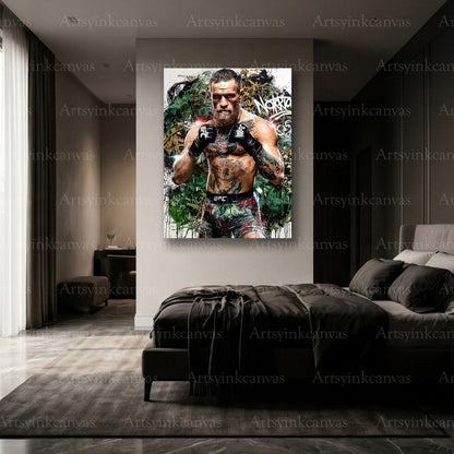 Premium Conor McGregor UFC wall art