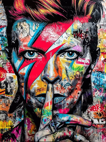 David Bowie canvas wall art