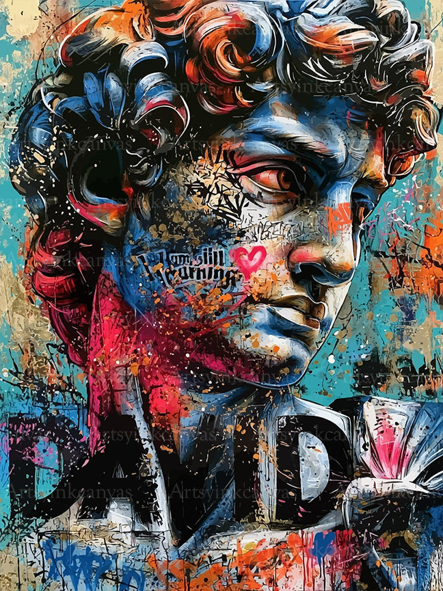 David canvas wall art