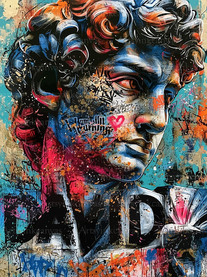 David canvas wall art