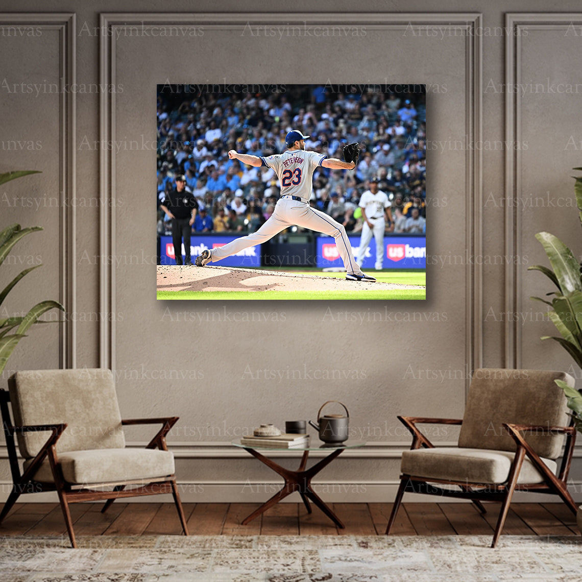 David Peterson pitcher collector canvas