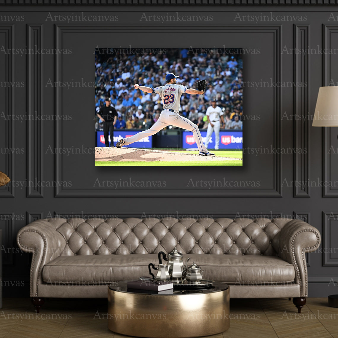 Premium David Peterson Mets canvas art