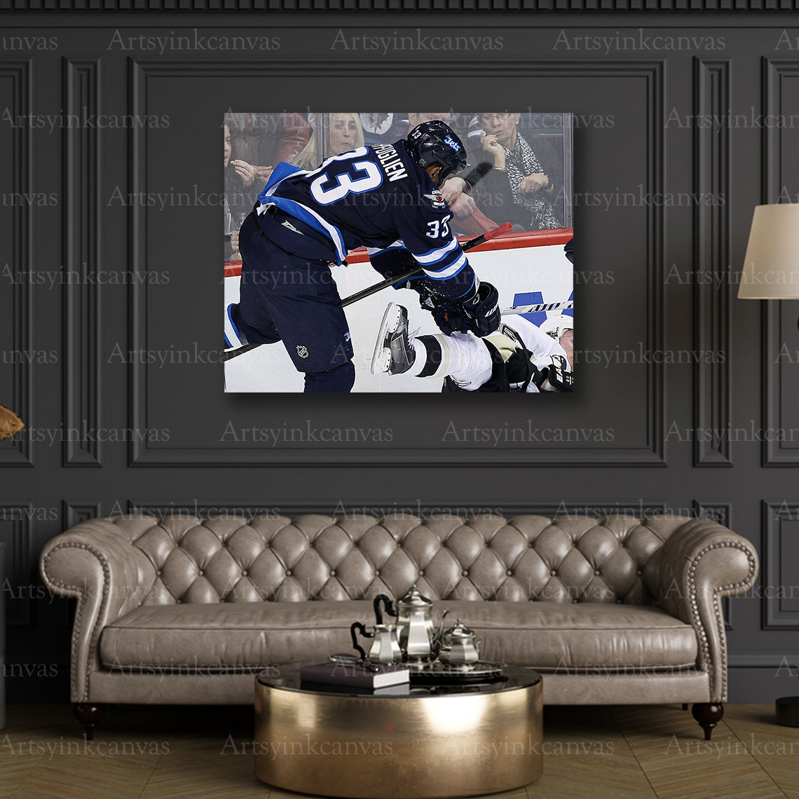 Premium Winnipeg Jets hockey canvas print